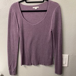 American Eagle V Neck Long Sleeve